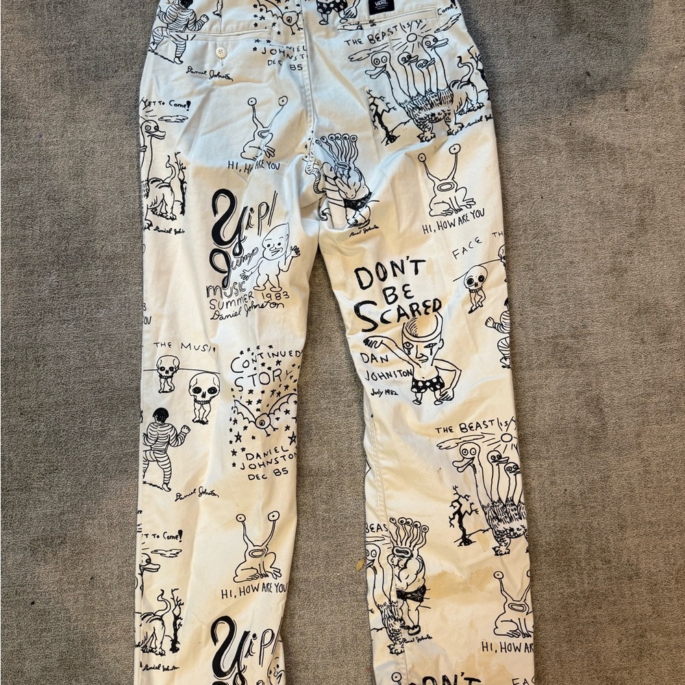 Kids Graphic Print Pants - Picture 3 of 5